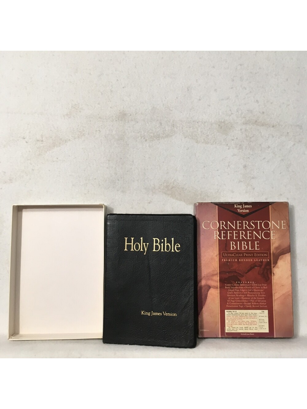 Bible Believer GOLD GILDED RED ORIGINAL AFRICAN HERITAGE STUDY BIBLE KJV 1993